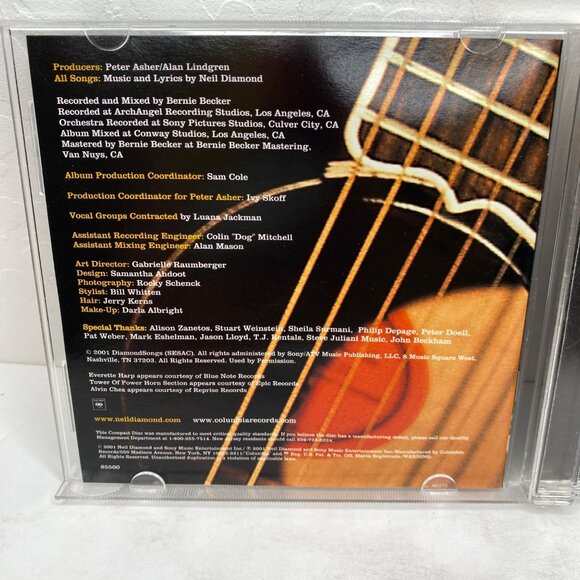 Neil Diamond Three Chord Opera CD Album 2001 12 New Songs Jewel Case - Picture 2 of 5